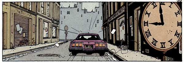 un regard de chaussée dans un dessin de bandes dessinées de ANDREAS